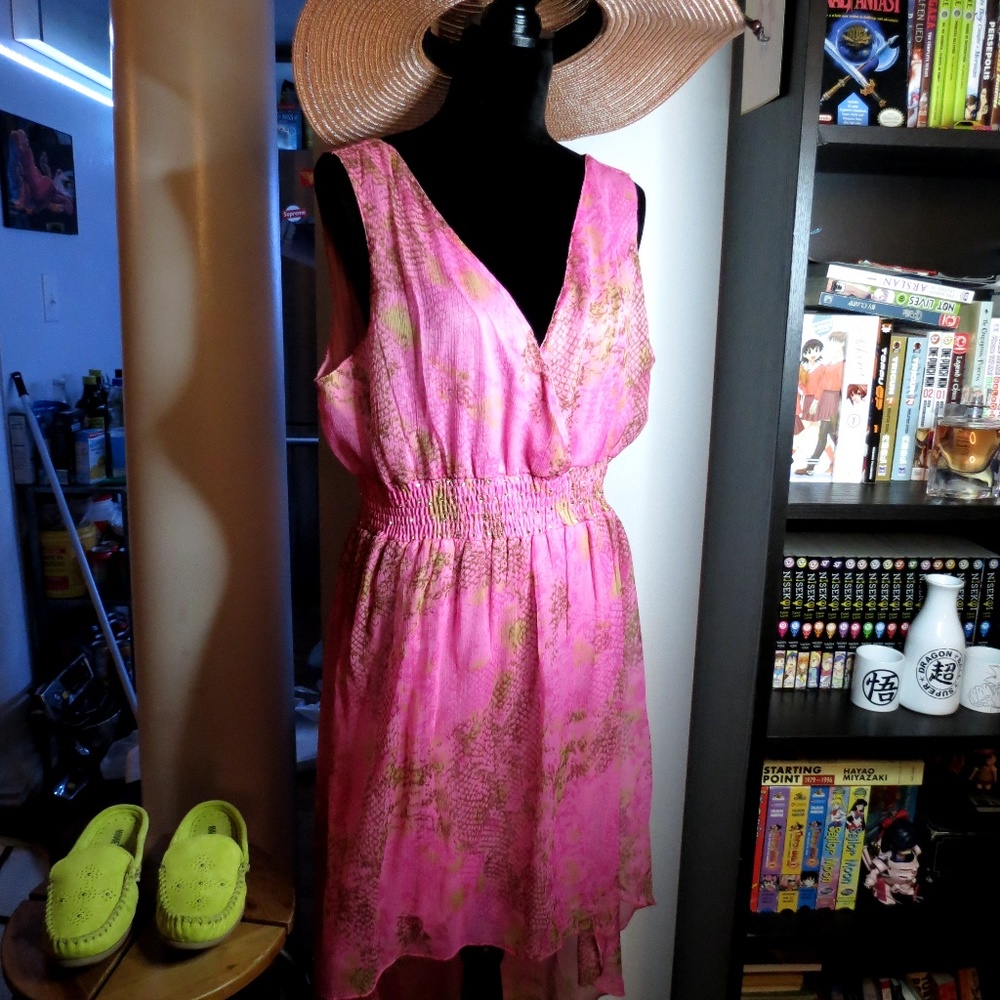 Jessica Taylor pink snake print